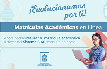 Matrículas académicas de UNIMAYOR ahora en línea.