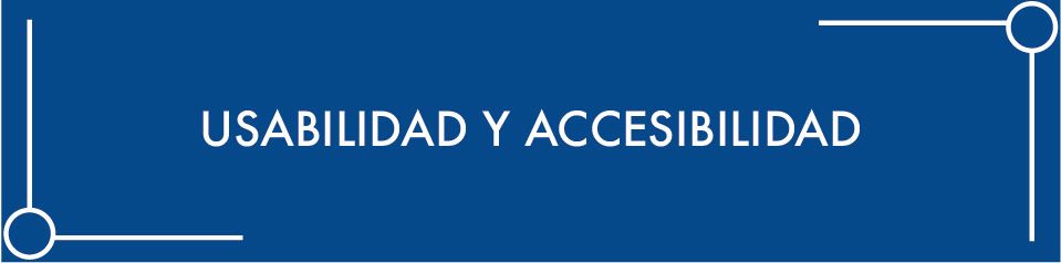 Usabilidad y accesibilidad