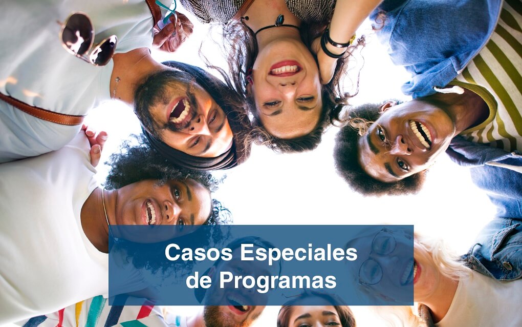 Casos especiales de programas