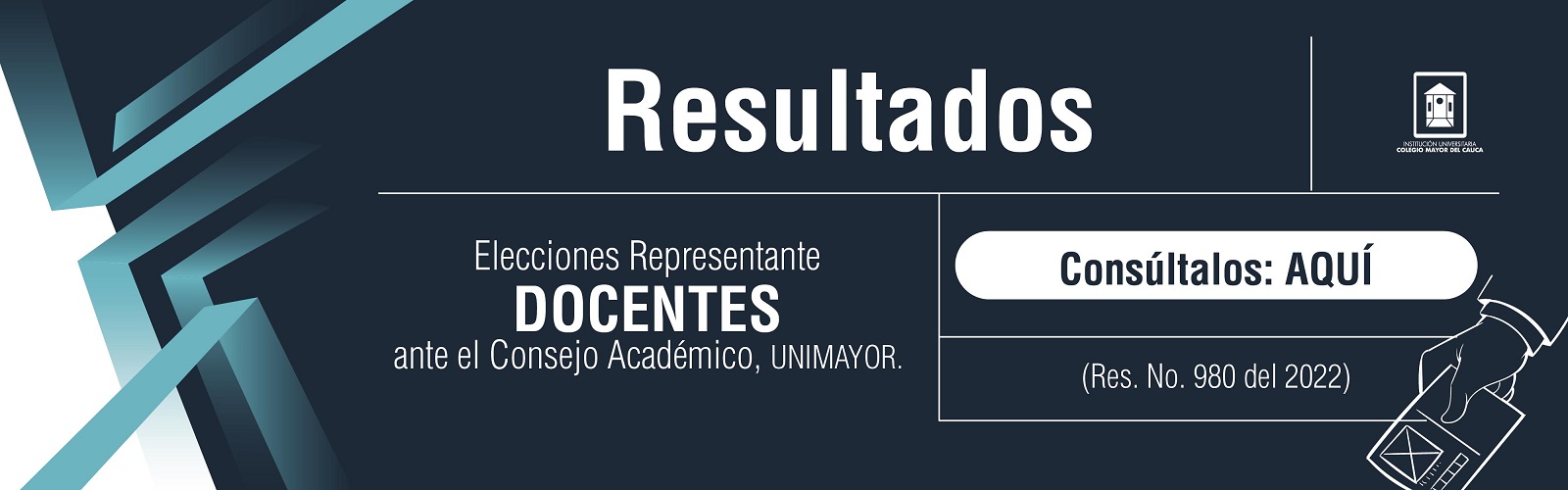 Fase I Banner Elecc Docentes ante Con Académico