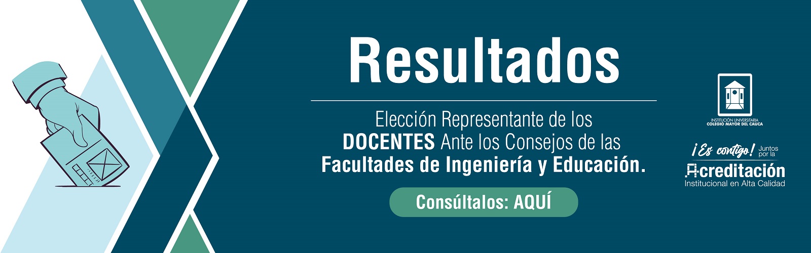 Fase I Banner Rep. Docente ante Consejo Fac de Ing y Educación