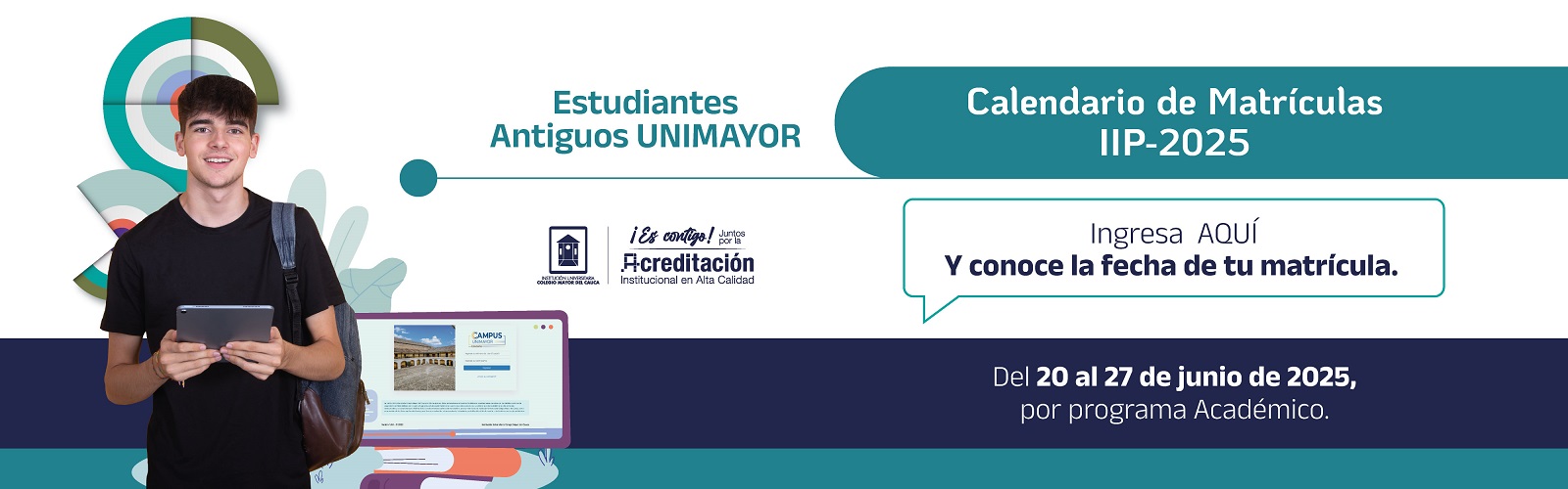 Banner Matrículas Est Antiguos IP 2025
