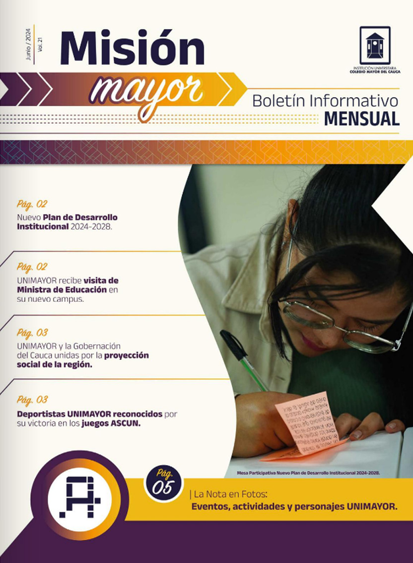 Boletín Misión Mayor - Abril 2024