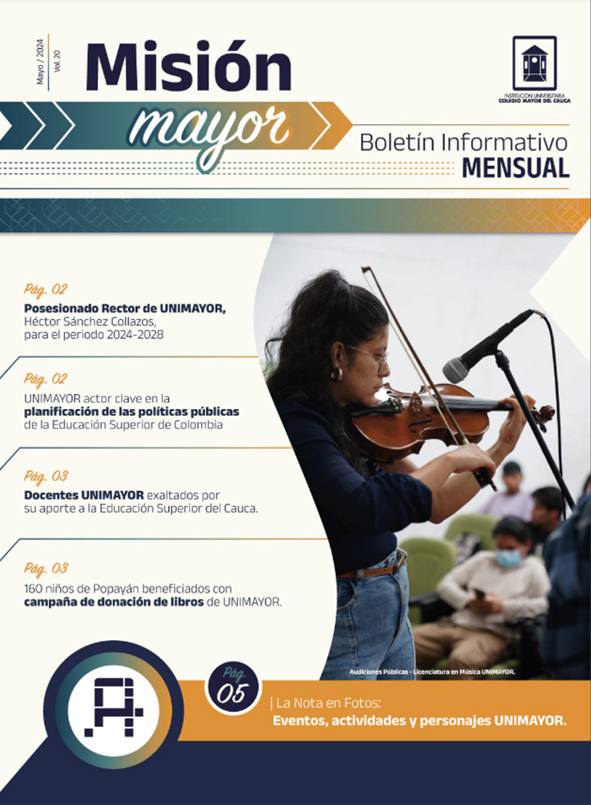 Boletín Misión Mayor - Abril 2024