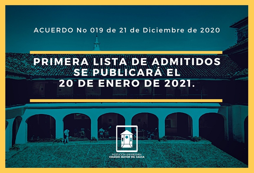 Acuerdo No 019 21 de diciembre 2020