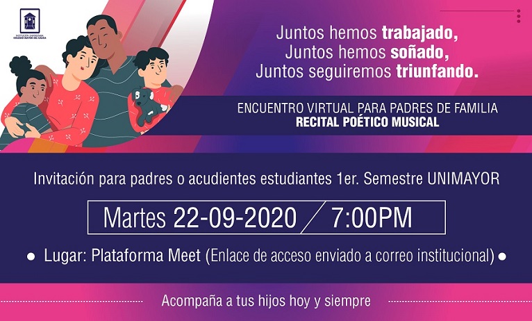 Encuentro padres de estudiantes primer semestre UNIMAYOR