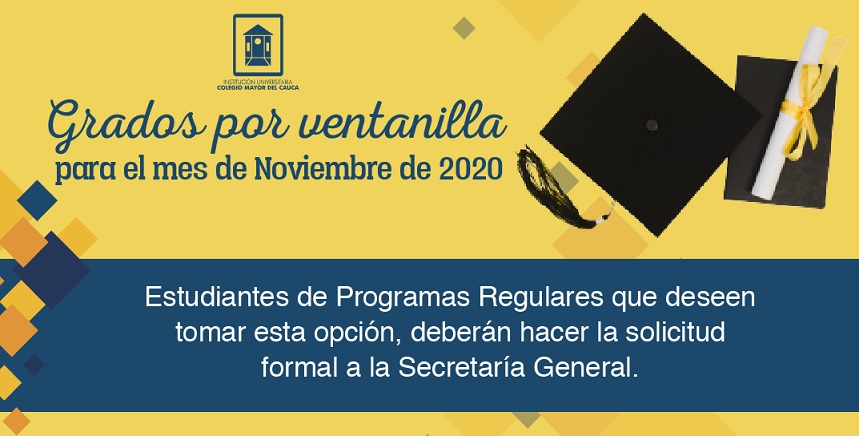 Grados Noviembre 2020
