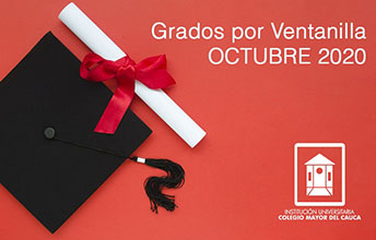 Grados por ventanilla para octubre de 2020.