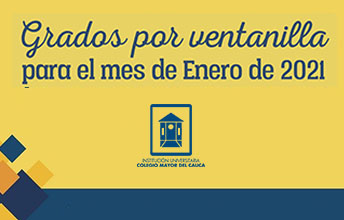 Grados por ventanilla para enero de 2021.