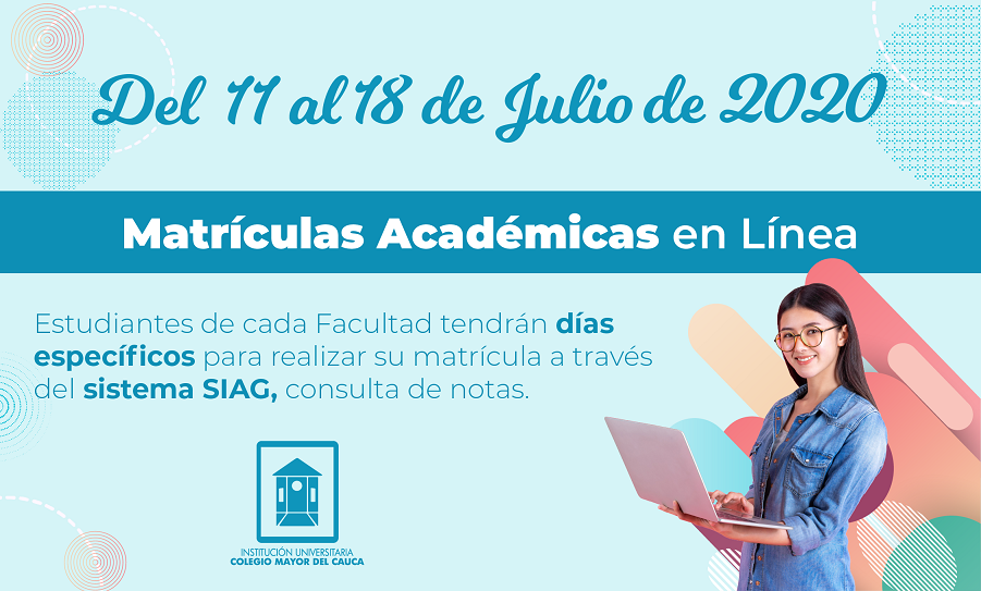 Matrículas en Línea 2020 02