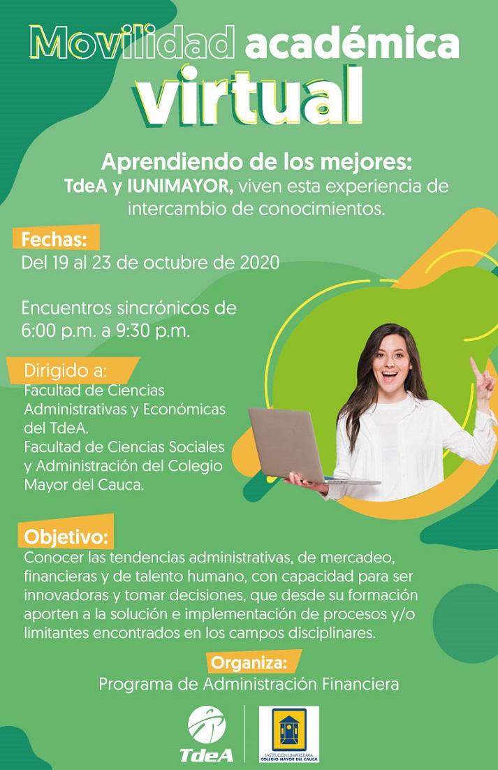 Movilidad Académica Virtual Unimayor y TdeA