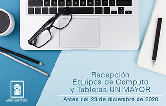Recepción de Computadores y Tabletas de UNIMAYOR.