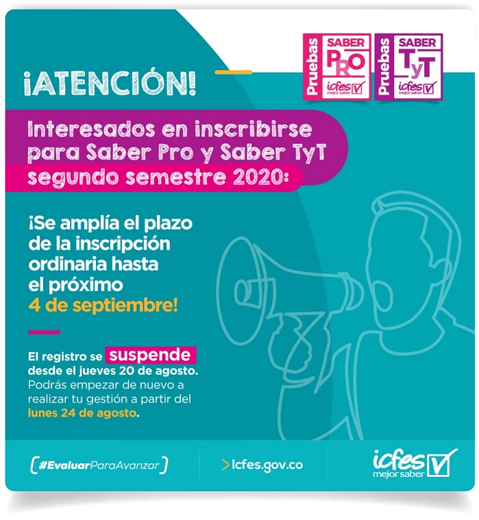 TyT hasta 4 de septiembre