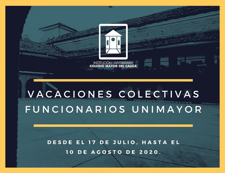 Vacaciones Colectivas AGOSTO