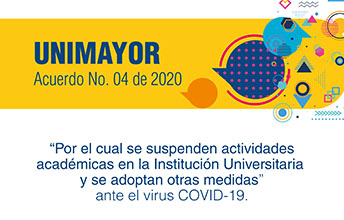 Nuevas medidas de prevención en UNIMAYOR frente al COVID – 19.