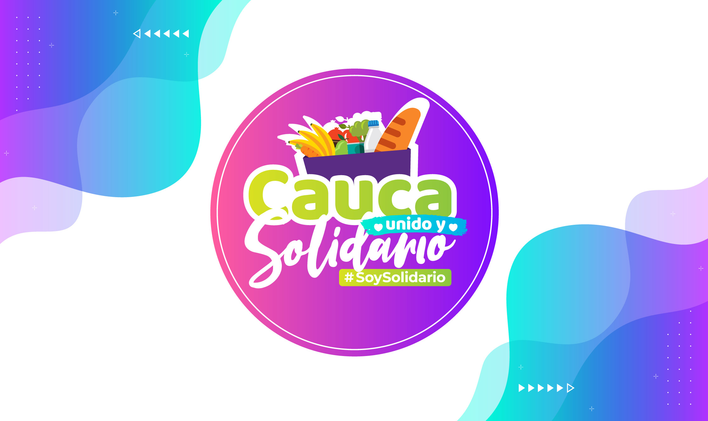Donaciones para población vulnerable en momentos de COVID-19.