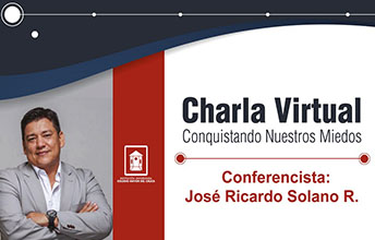 Charla virtual ‘Conquistando nuestros miedos’.