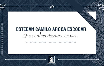 UNIMAYOR de Luto por Fallecimiento de Estudiante Esteban Aroca.