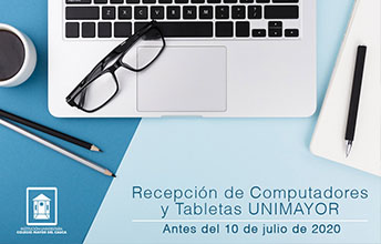 Recepción de Computadores y Tabletas UNIMAYOR.