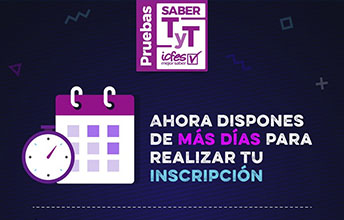 Registro ordinario para pruebas Saber TyT hasta el 6 de mayo.