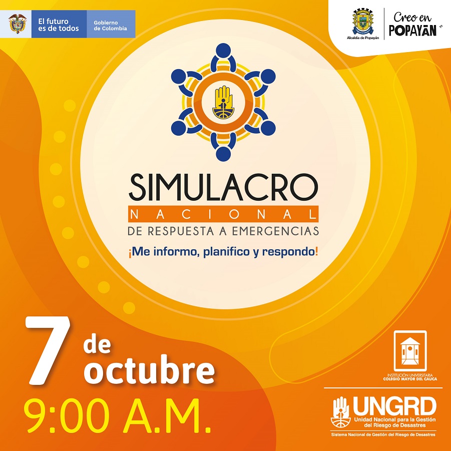 Redes Simulacro Nacional 2021