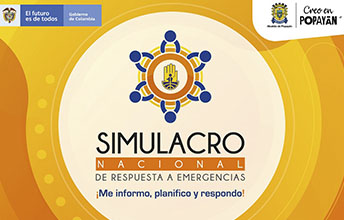 UNIMAYOR en Simulacro Nacional de Respuesta a Emergencias.