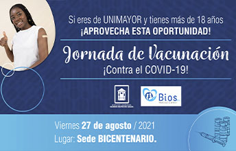 Jornada de Vacunación para estudiantes UNIMAYOR.