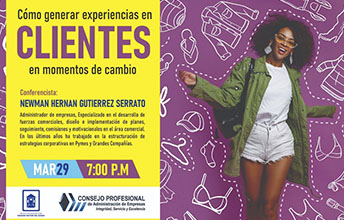 Conferencia: Cómo generar experiencias en clientes, en momentos de cambio.