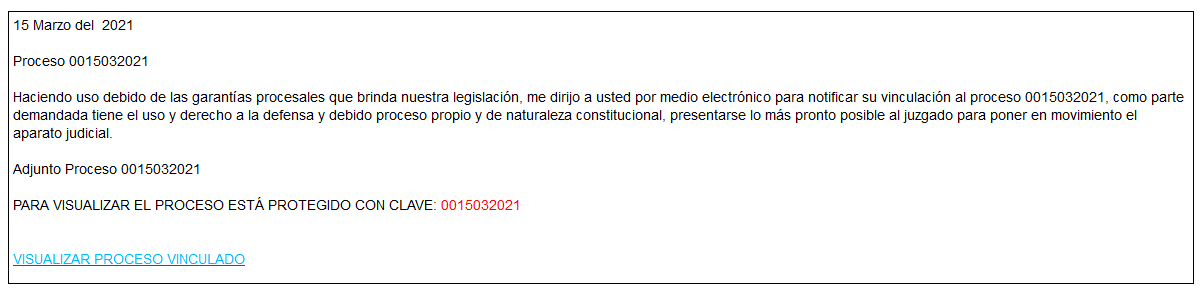Correo Sospechoso 1