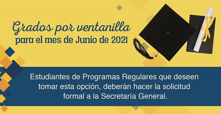Grados por ventanilla JUNIO 2021