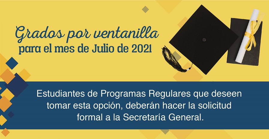 Grados por ventanilla Julio