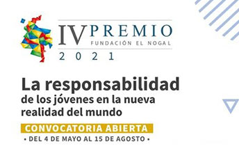 Convocatoria al IV Premio Fundación El Nogal para estudiantes universitarios.