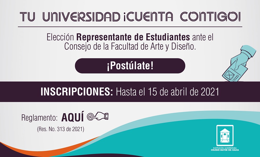 Representante Consejo Facultad de Arte