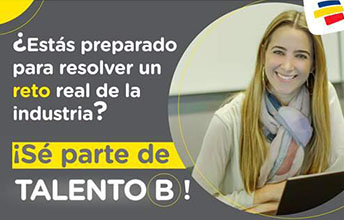 Convocatoria Talento B de Bancolombia para estudiantes universitarios.