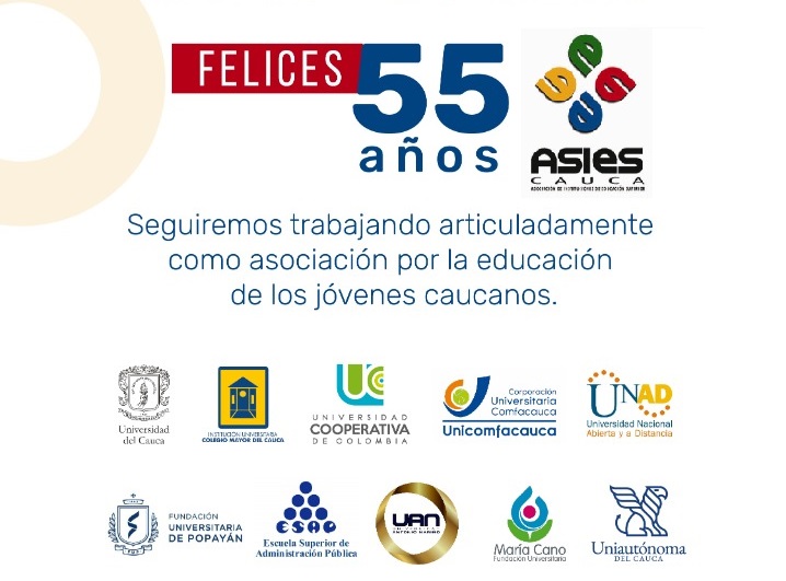Asies Cauca 55 años unimayor