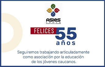Saludo de felicitación, 55 años de labor académica de UNIMAYOR.