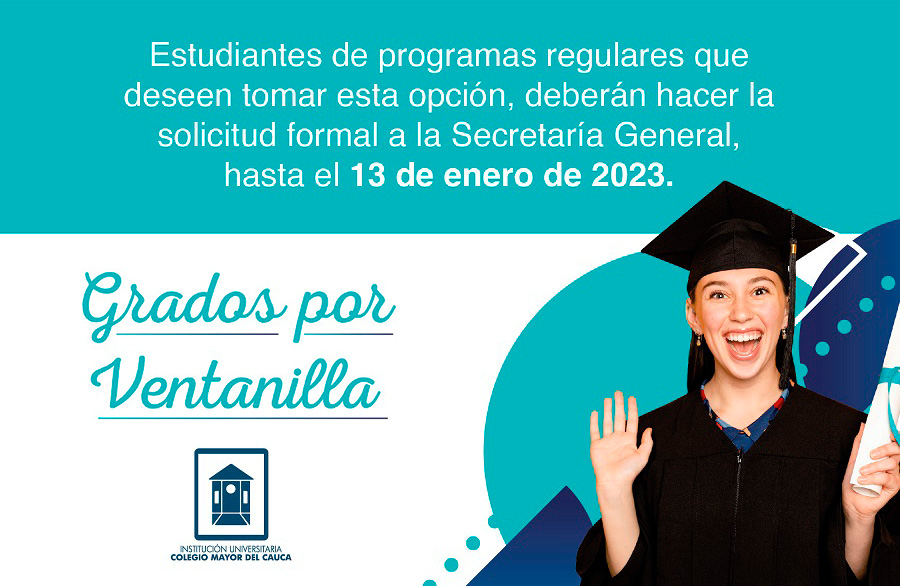Grados por ventanilla Julio