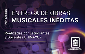 Obras inéditas musicales serán presentadas a comunidad universitaria.