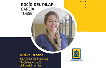 Nueva Decana para la Facultad de Ciencias Sociales y de la Administración.
