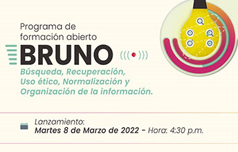 Jornadas de capacitación en busqueda de información, a través del Programa BRUNO.