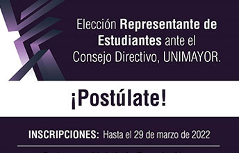 Elección Representante de los estudiantes ante el Consejo Directivo.