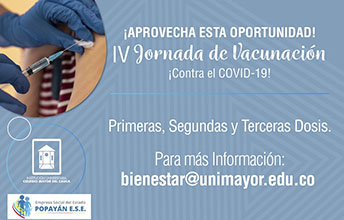 04 de marzo Jornada de Vacunación UNIMAYOR.