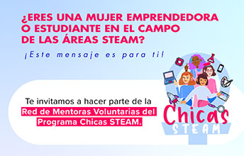 Inscripciones para el ‘Programa Chicas STEAM’