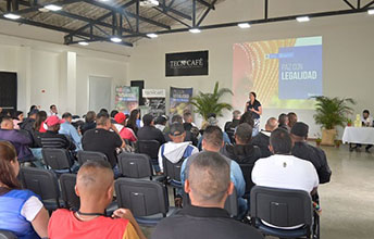 UNIMAYOR en socialización de proyectos productivos para población en reincorporación, ARN Cauca.