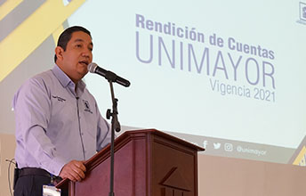 UNIMAYOR realizó Audiencia Pública de Rendición de Cuentas, Vigencia 2021.