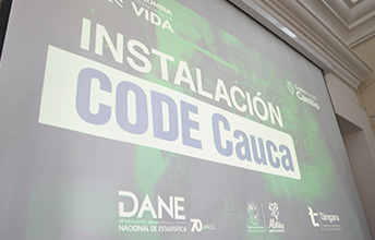 UNIMAYOR integra el nuevo Consejo Departamental de Estadística del Cauca, CODE.