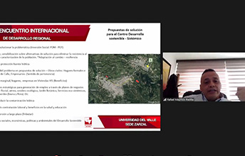 UNIMAYOR presente en ‘Encuentro Internacional de Desarrollo Regional’.