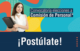Convocatoria a Elecciones de la Comisión de Personal.