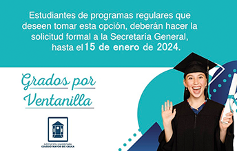 Grados por ventanilla para enero de 2024.