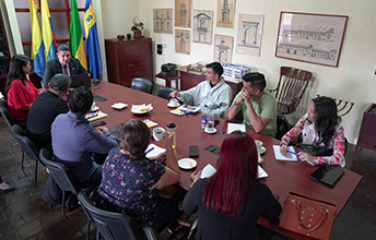 UNIMAYOR y representantes estudiantiles socializan el Plan de Desarrollo Institucional 2020 – 2024.